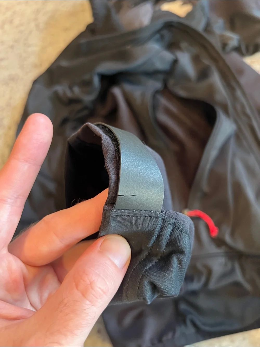 The North Face Softshell Men’s Medium Black Summit Series Windstopper Jacket